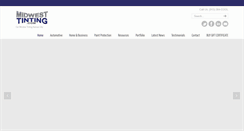 Desktop Screenshot of midwesttinting.com
