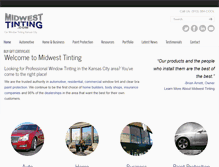 Tablet Screenshot of midwesttinting.com